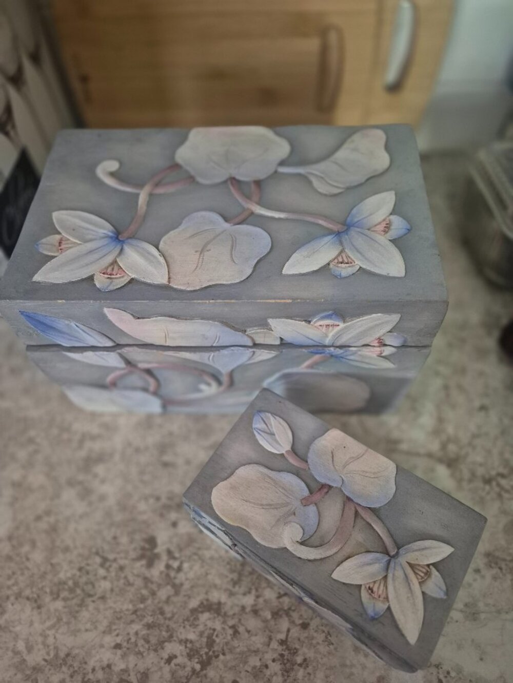Batik Boxes from Indonesia - set of 2